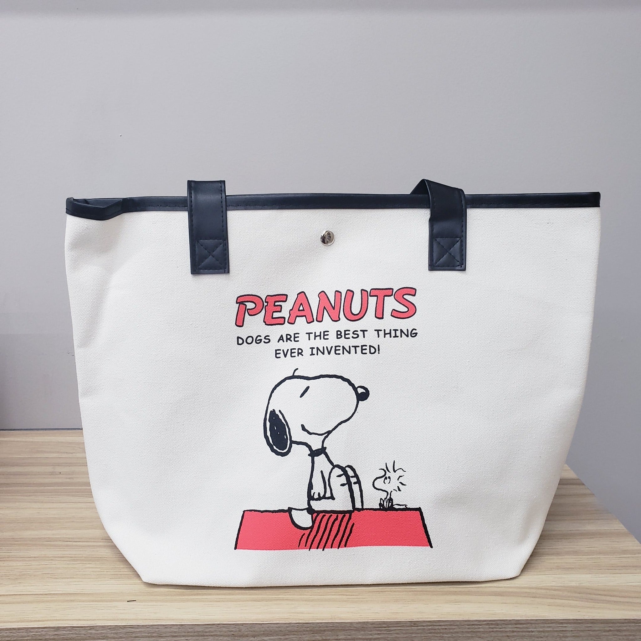 PEANUT SNOOPY© Canvas Horizontal Tote Bag (Japan Edition)