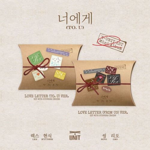 X-UNIT 1ST MINI ALBUM - TO.U