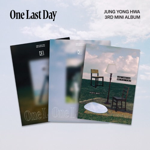 JUNG YONG HWA 3RD MINI ALBUM - ONE LAST DAY (PHOTOBOOK VER.)