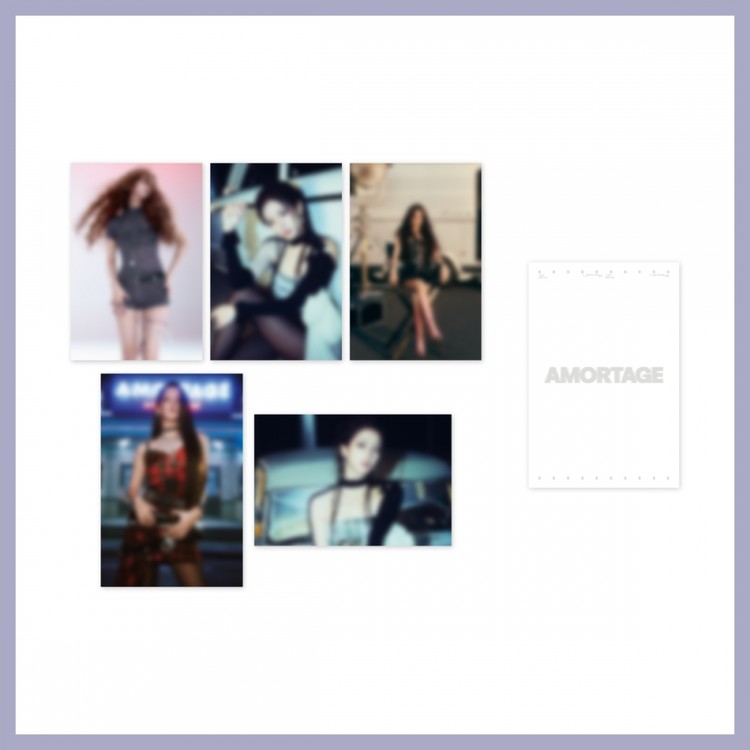 JISOO - 2025 JISOO [AMORTAGE] POP-UP STORE in TOKYO MD POSTCARD SET