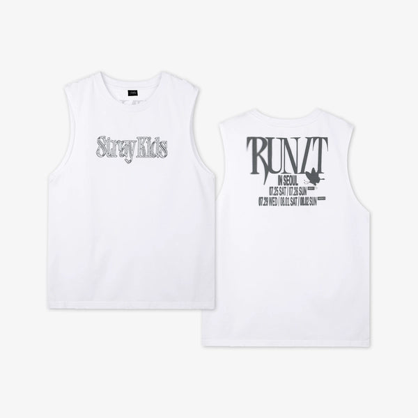 STRAY KIDS - [RUN IT SEOUL] SLEEVELESS TOP