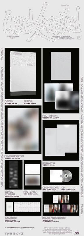 THE BOYZ THE 3RD ALBUM - UNEXPECTED (PHOTOBOOK VER.)