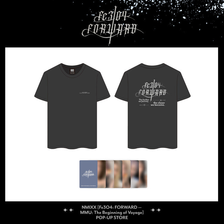 NMIXX [FE3O4 FORWARD — MMU THE BEGINNING OF VOYAGE] GRAPHIC T-SHIRT