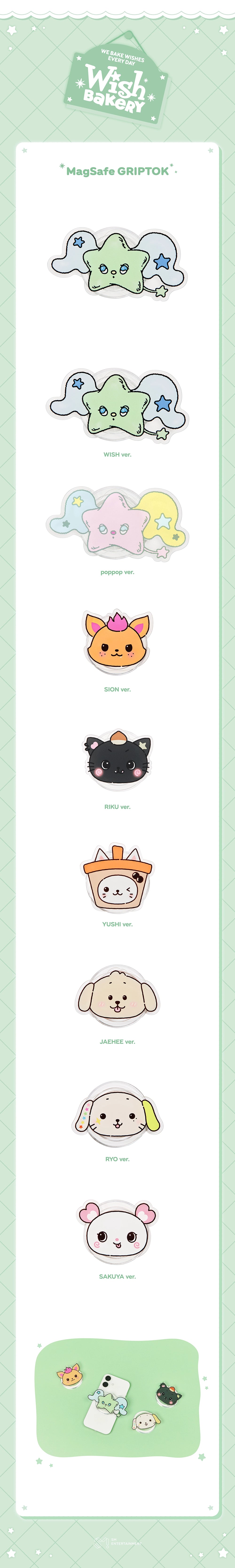 NCT WISH [2026 POP-UP [WISH BAKERY] MD] MAGSAFE SMARTTOK