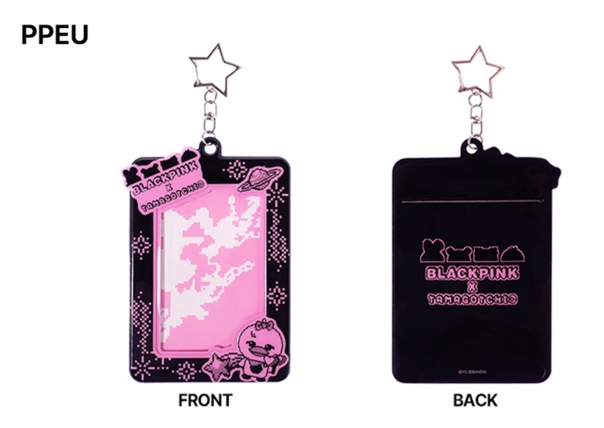 BLACKPINK X TAMAGOTCHI [TAMAGOTCHI] OFFICIAL MD BLACKPINK PVC CARD HOLDER