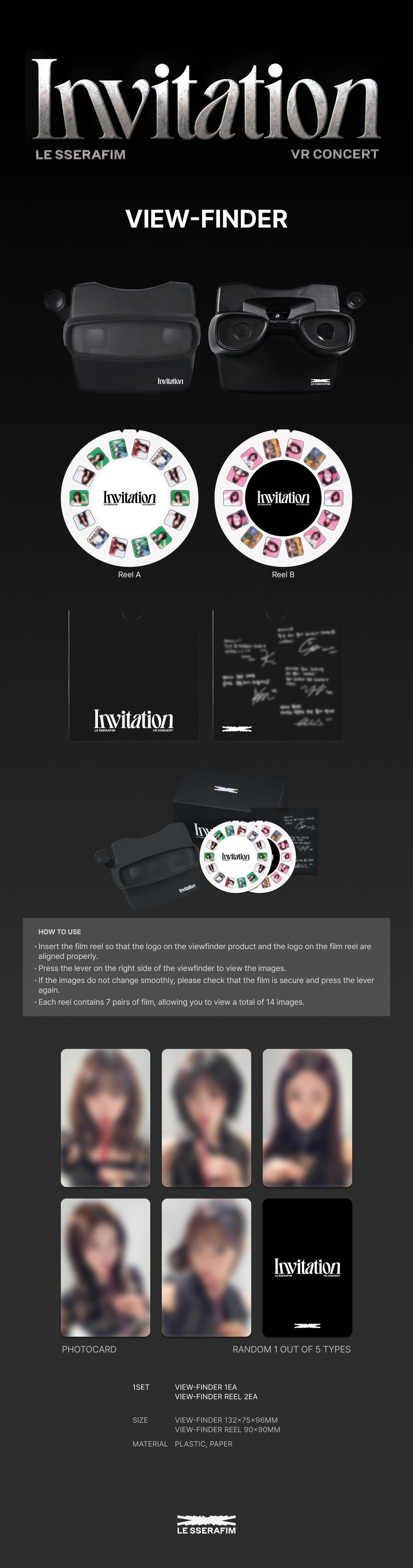 LE SSERAFIM - [[INVITATION] VR CONCERT] VIEW MASTER