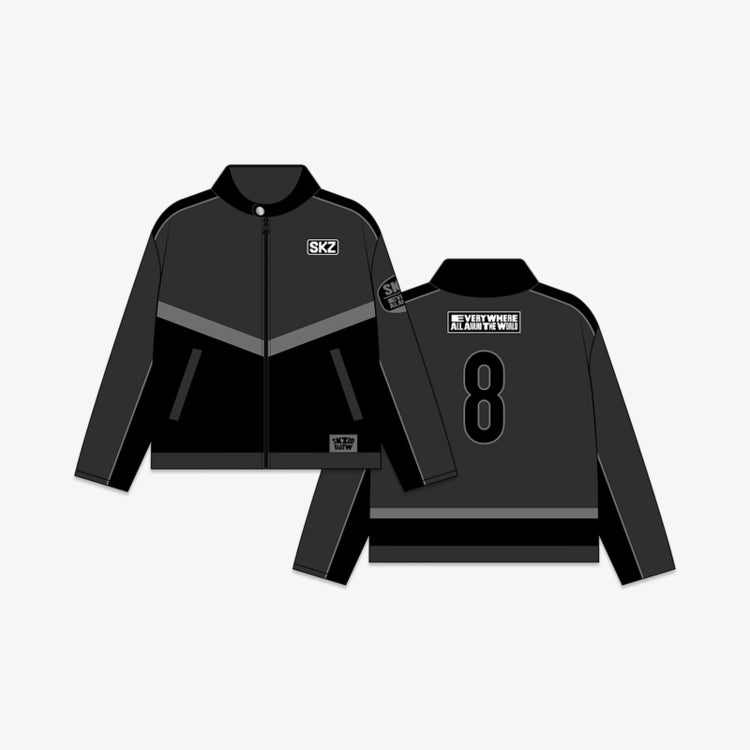 STRAY KIDS - RACING JACKET SEOUL Ver. - SKZOO EVERYWHERE ALL AROUND THE WORLD