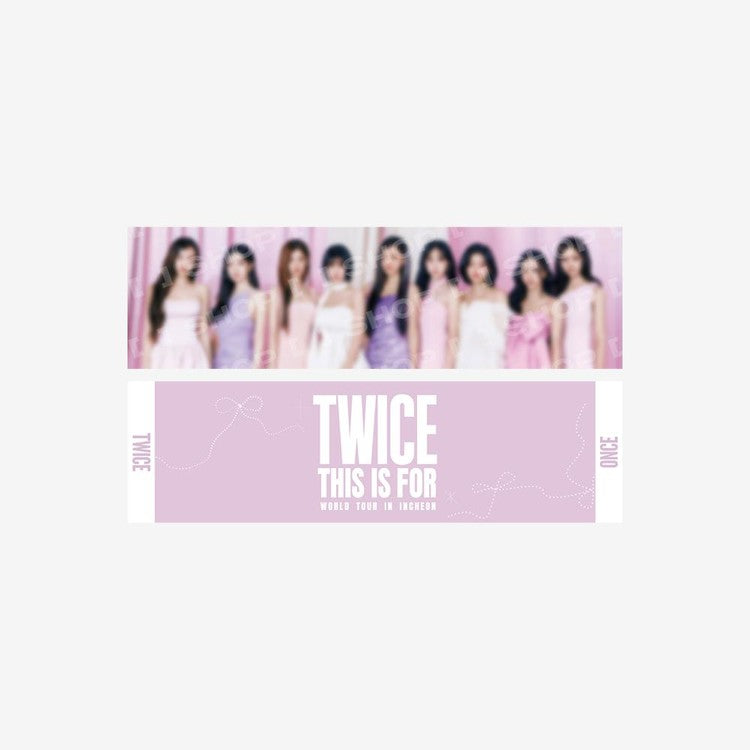 TWICE - <THIS IS FOR> WORLD TOUR IN INCHEON PHOTO SLOGAN