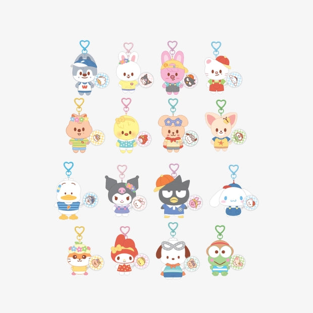10CM PLUSH MINI PICKET VER. - SKZOO X SANRIO CHARACTERS