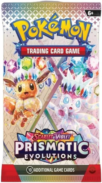 Pokémon Scarlet & Violet-Prismatic Evolutions Pack (10 Cards)