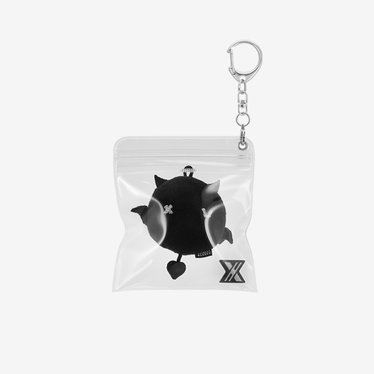 XDINARY HEROES - VILLAINS MOCHI PLUSH & POUCH KEYRING - THE XCAPE