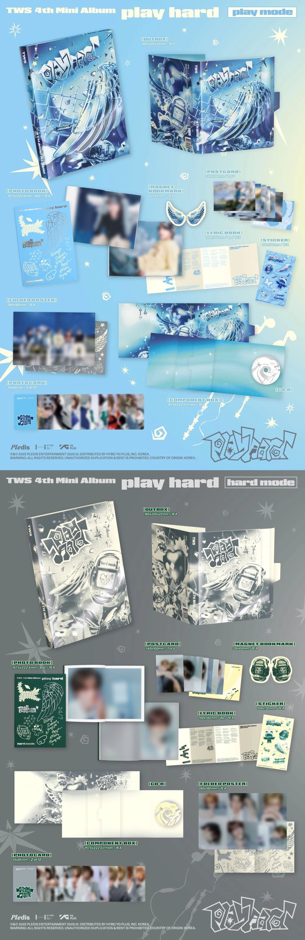 TWS 4TH MINI ALBUM - PLAY HARD