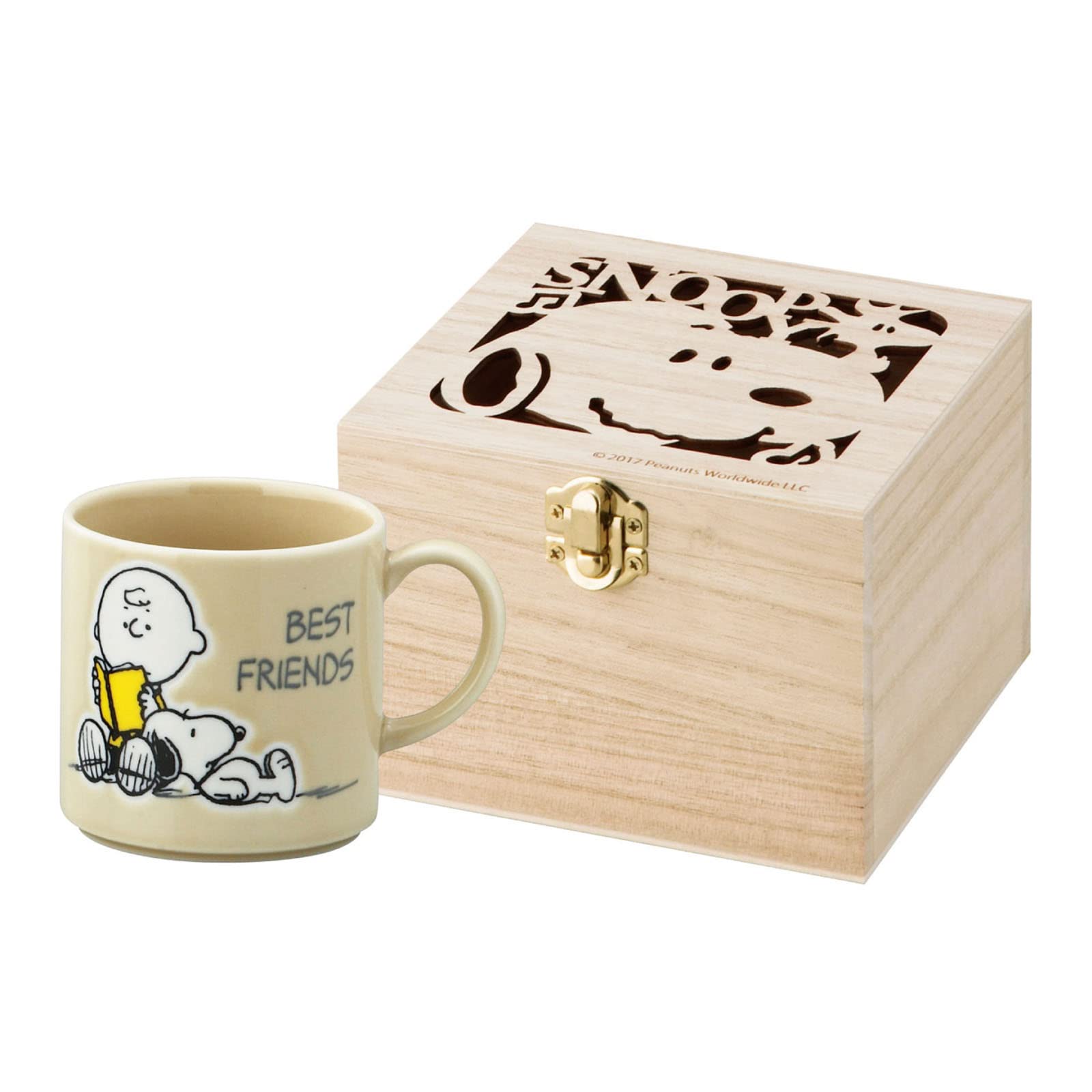 Snoopy© Mug With Wooden Box (Japan Edition)