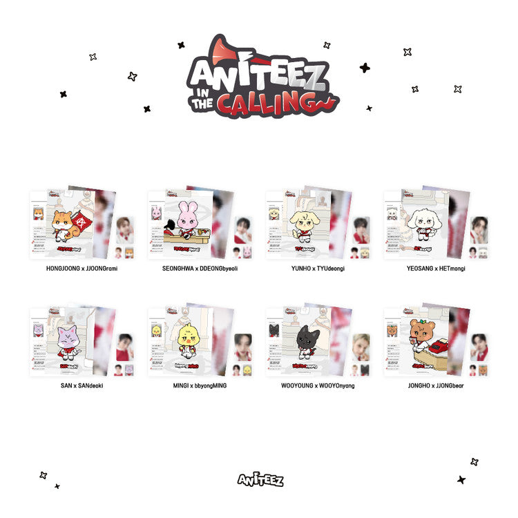 ATEEZ - [ANITEEZ IN THE CALLING] MD CALLING PROFILE HOLDER SET