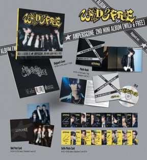 AMPERS&ONE 2ND MINI ALBUM - WILD & FREE (DIGIPACK VER.)