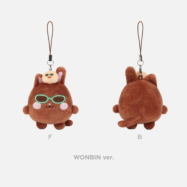 RIIZE - MINI DOLL KEY RING (SUNGLASSES ver) 2025 CONCERT TOUR [RIIZING LOUD] IN SEOUL OFFICIAL MD