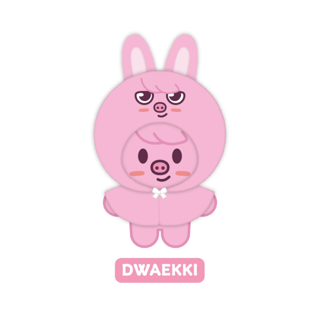 Stray Kids - [SKZ 5'CLOCK] OFFICIAL MD SKZOO 10CM PLUSH OUTFIT