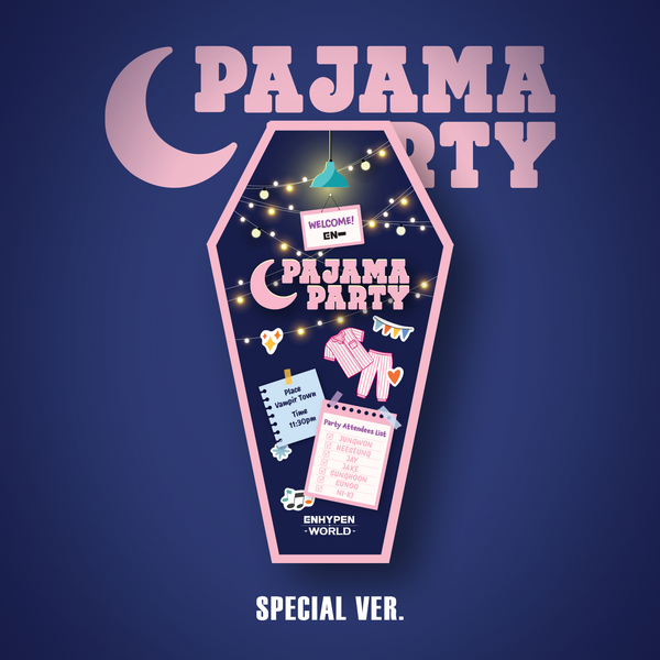 ENHYPEN - [ENHYPEN WORLD COUPON CARD COLLECTION] PAJAMA PARTY (SPECIAL VER.)