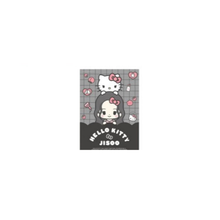 [HELLO KITTY X JISOO] ART PRINT POSTER (BLACK VER.) OFFICIAL MD