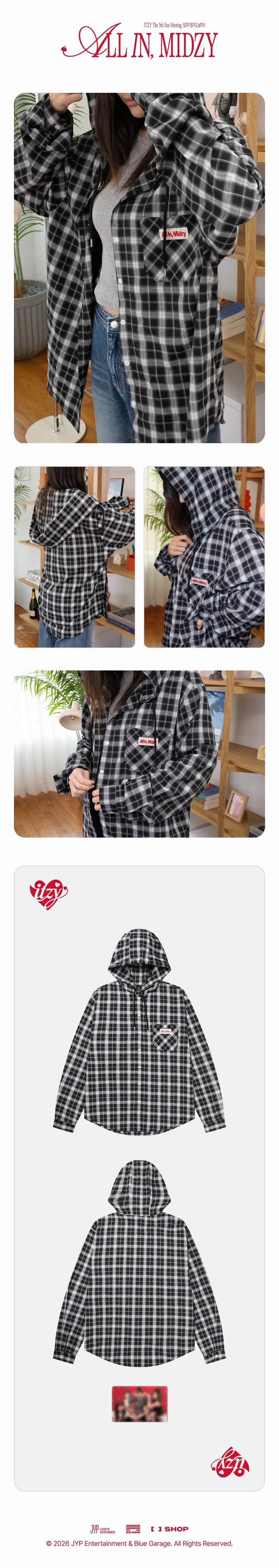 ITZY - [The 5th FANMEETING [ALL IN, MIDZY] MD] HOODIE SHIRT