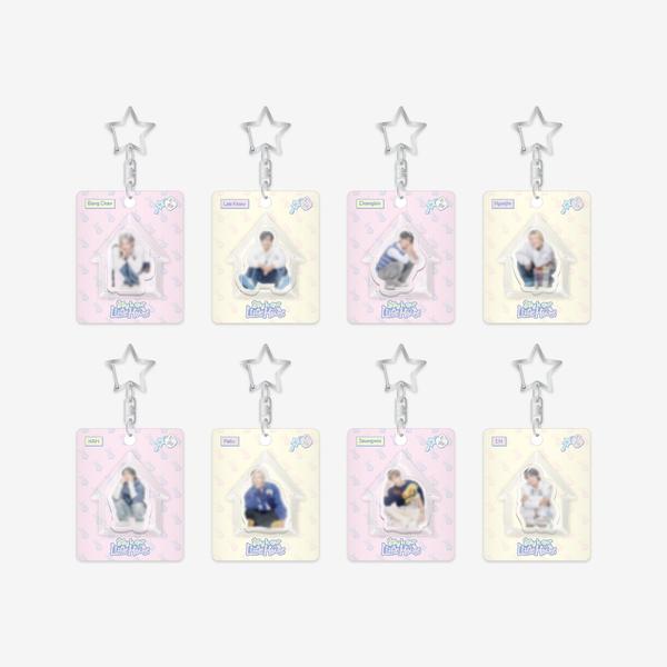 STRAY KIDS - 6TH FANMEETING [STAY IN OUR LITTLE HOUSE] MINI BLOCK KEYRING OFFICIAL MD
