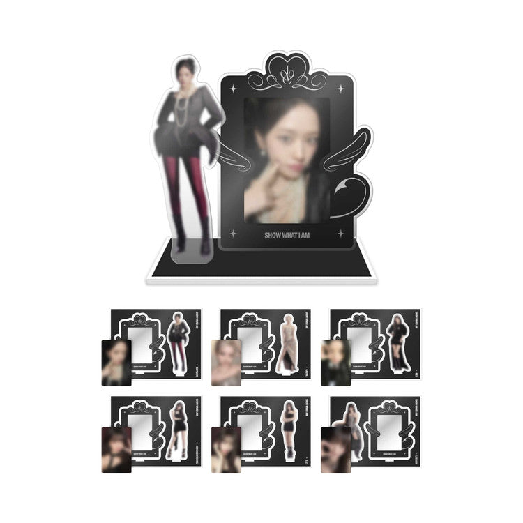 IVE - WORLD TOUR [SHOW WHAT I AM] ACRYLIC PHOTOCARD STAND SET