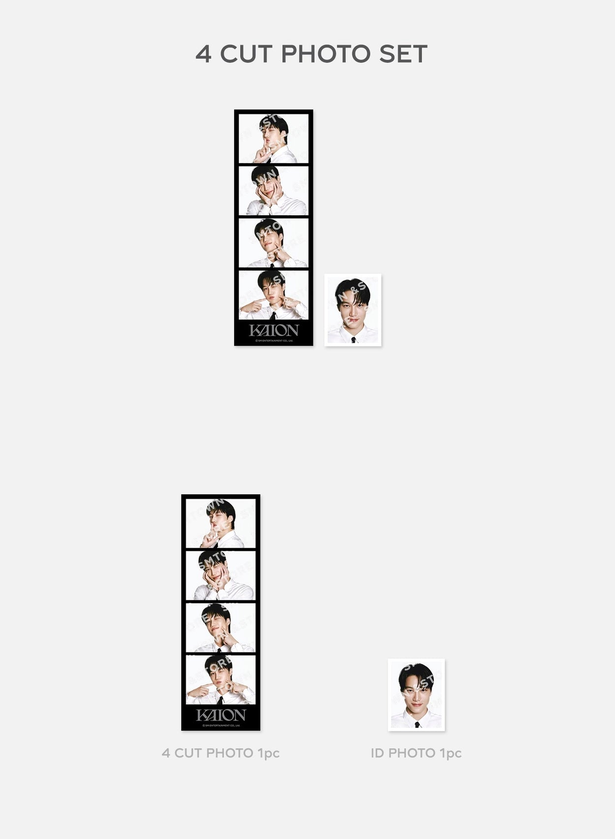 KAI - [SOLO CONCERT TOUR [KAION] ENCORE IN SEOUL MD] 4 CUT PHOTO SET
