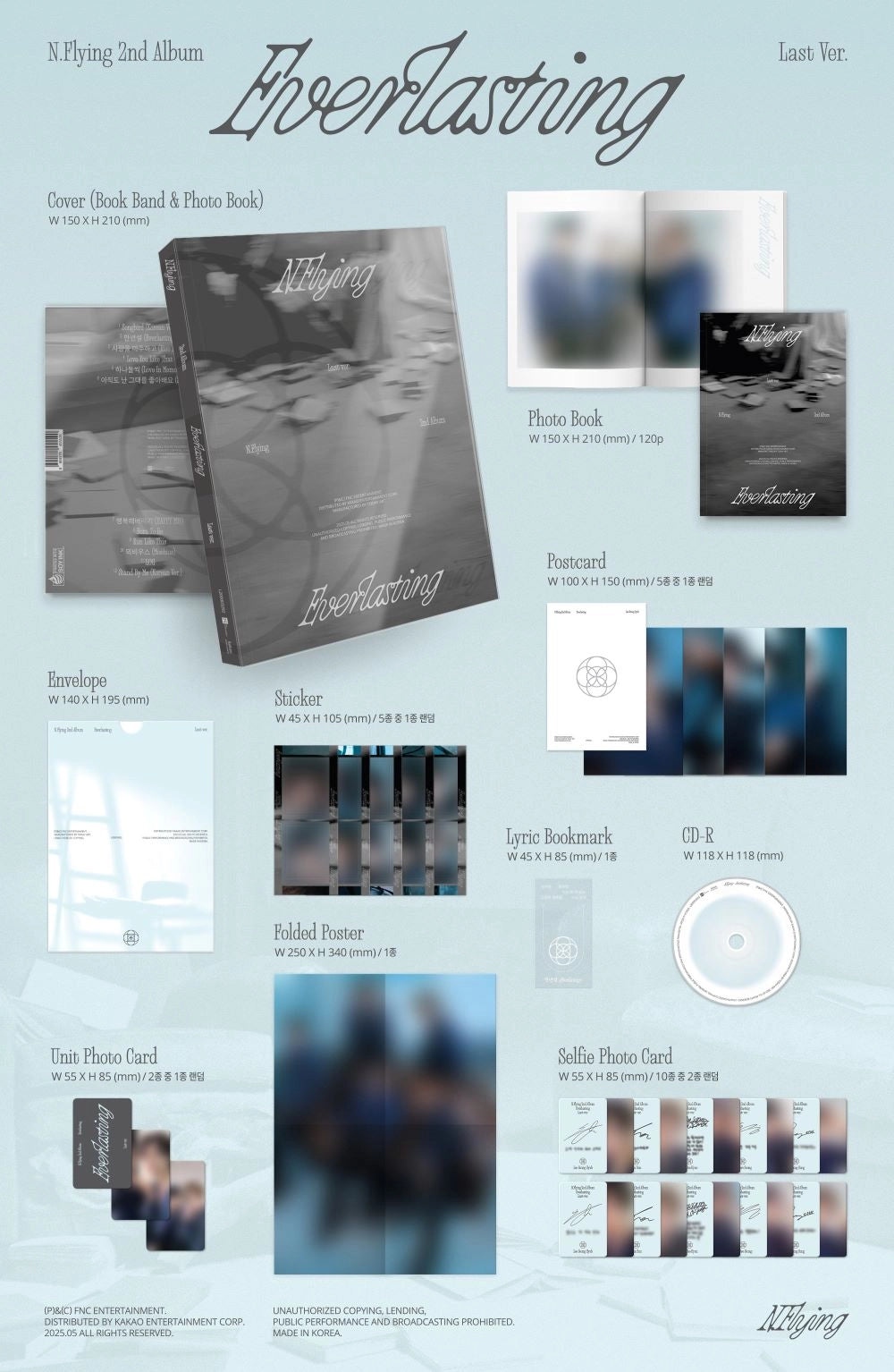 N.FLYING 2ND ALBUM - EVERLASTING