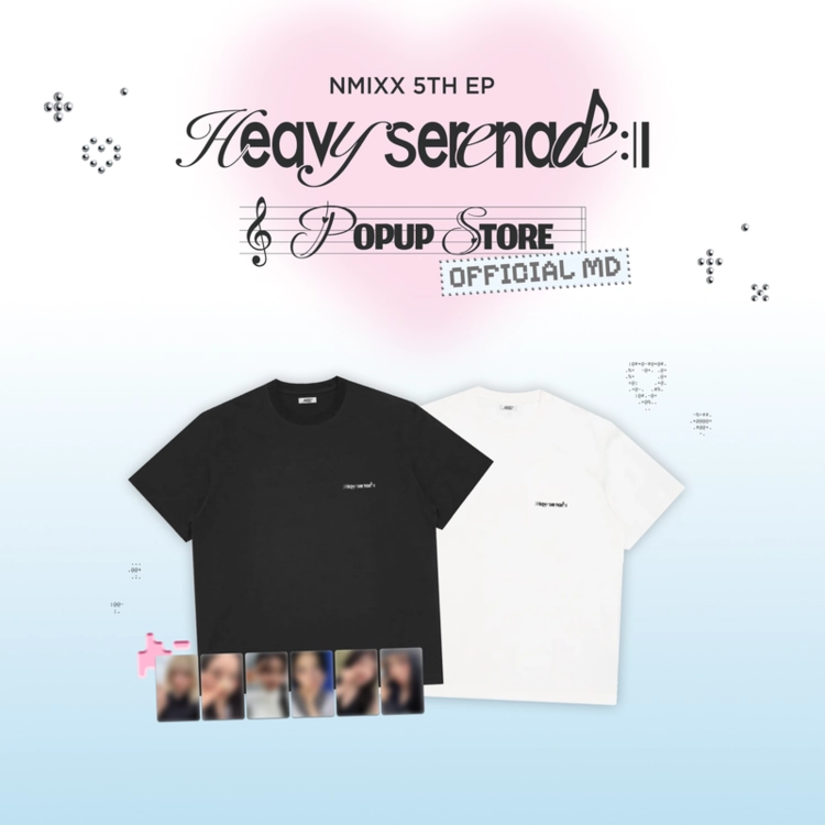 NMIXX - T-SHIRT - [HEAVY SERENADE] POP-UP STORE