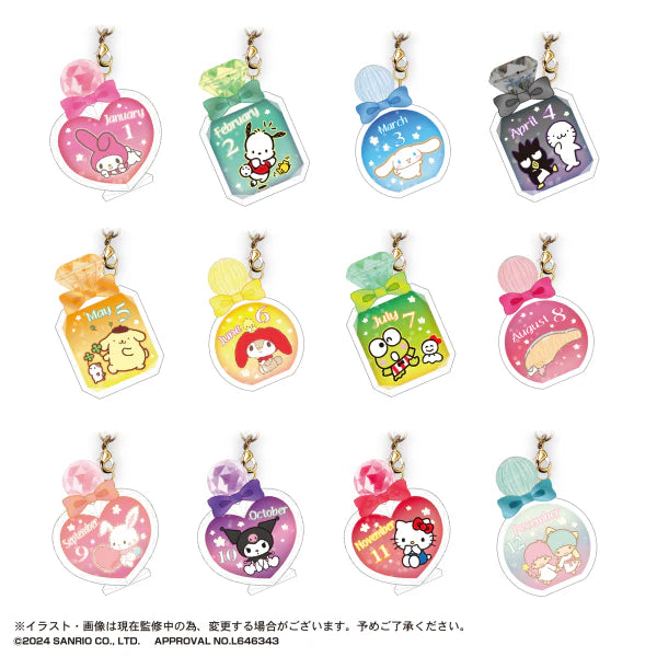 SANRIO© Clear Key Ring (Japan Edition)
