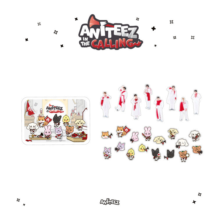 ATEEZ - [ANITEEZ IN THE CALLING] MD TIN CASE STICKER SET