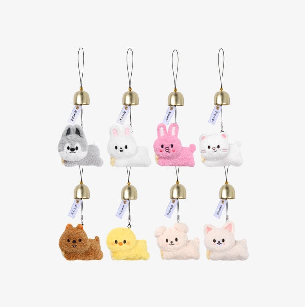STRAY KIDS - [RUN IT SEOUL] SKZOO PLUSH DOOR BELL KEYRING