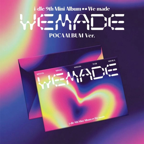 I-DLE 9TH MINI ALBUM - WE MADE (POCAALBUM VER.)