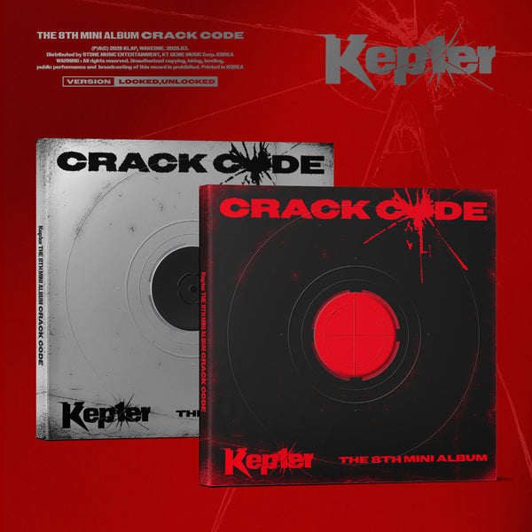 KEP1ER THE 8TH MINI ALBUM - CRACK CODE