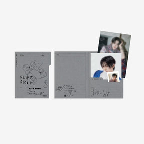 KickFlip - [Flip it, Kick it!] POP-UP STORE MD PROFILE POSTER SET (RANDOM VER)