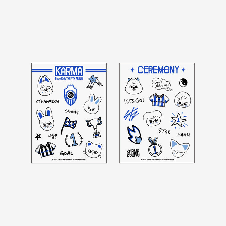 STRAY KIDS - [KARMA] POP-UP MERCH TATTOO STICKER