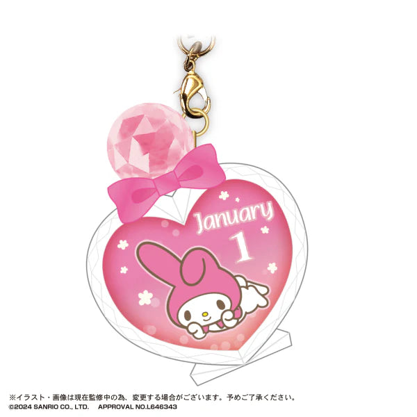 SANRIO© Clear Key Ring (Japan Edition)
