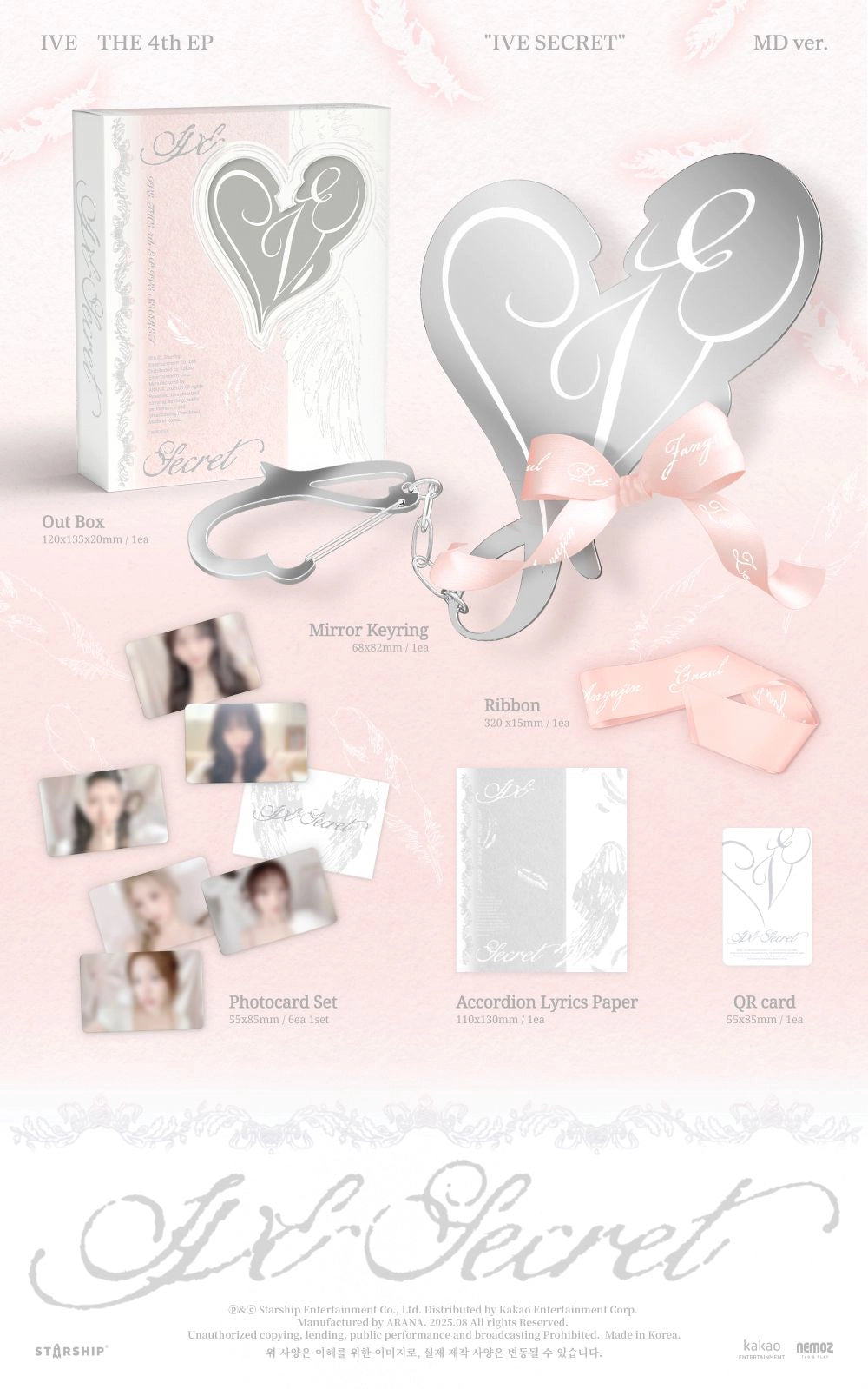 IVE THE 4TH EP - IVE SECRET (MD VER.)