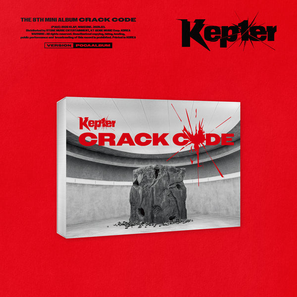 KEP1ER THE 8TH MINI ALBUM - CRACK CODE (POCAALBUM VER.)