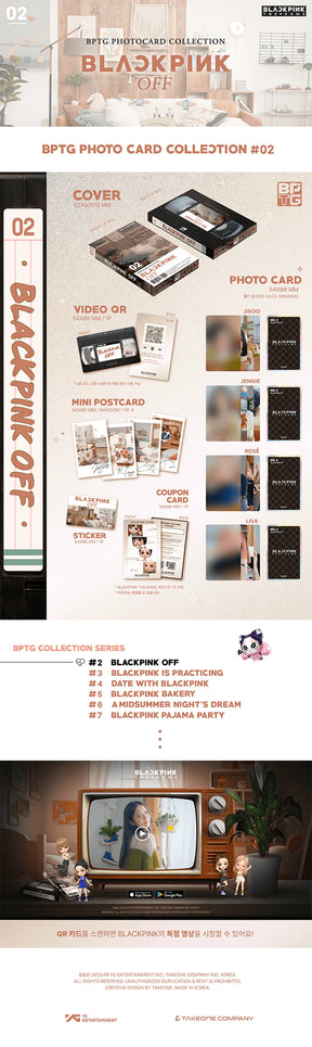 BLACKPINK THE GAME - PHOTOCARD COLLECTION (NO.1 - NO.3)