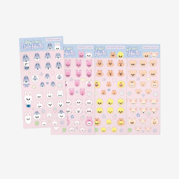 STRAY KIDS - 6TH FANMEETING [STAY IN OUR LITTLE HOUSE] SKZOO 3D STICKER OFFICIAL MD