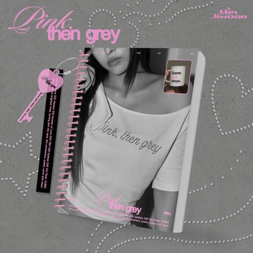MIN JIWOON 1ST MINI ALBUM - PINK, THEN GREY