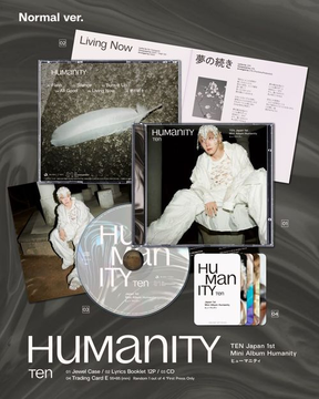 TEN (WAYV) JAPANESE ALBUM- HUMANITY (STANDARD VERSION)