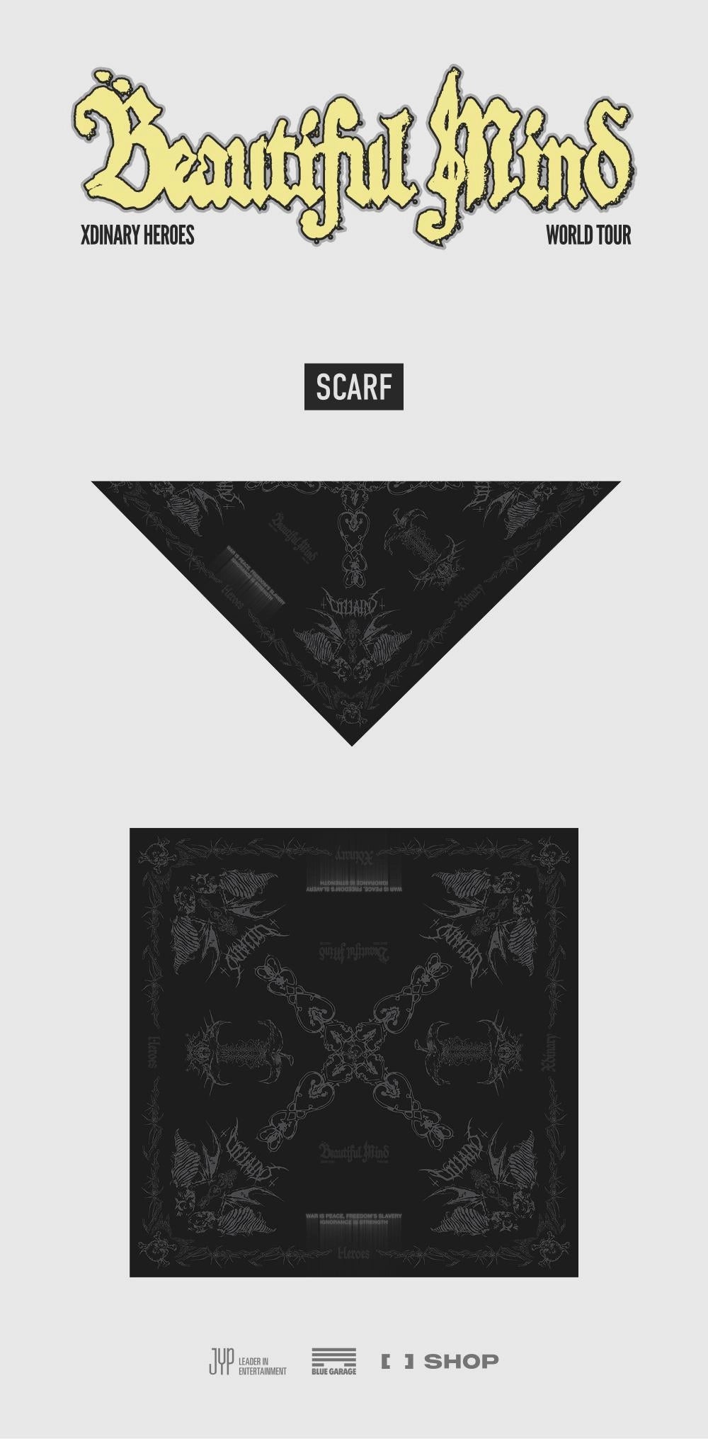 XDINARY HEROES - SCARF - BEAUTIFUL MIND