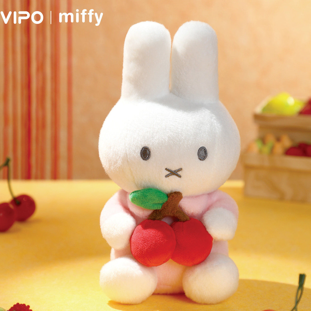 MIFFY© with Cherry Plush (Hong Kong Edition)