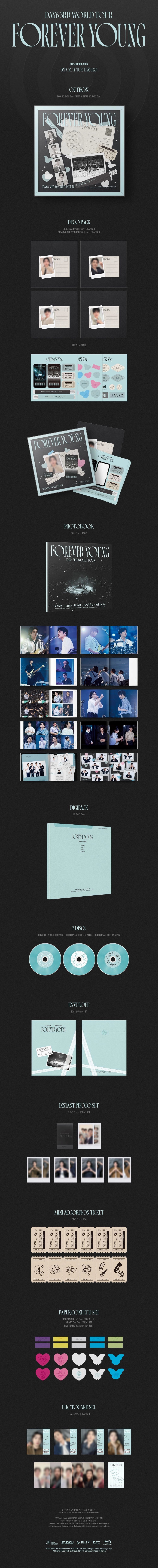 DAY6 3RD WORLD TOUR - FOREVER YOUNG (BLU-RAY)