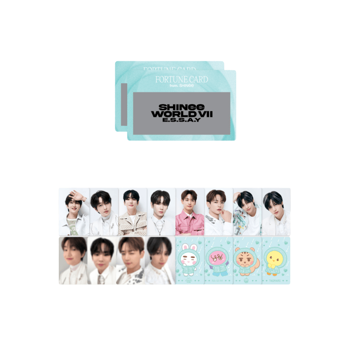 SHINEE - [SHINEE WORLD Ⅶ [E.S.S.A.Y] FORTUNE SCRATCH SET (RANDOM)