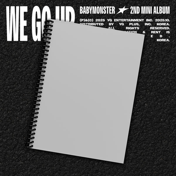 BABYMONSTER 2ND MINI ALBUM - WE GO UP (GO VER.)