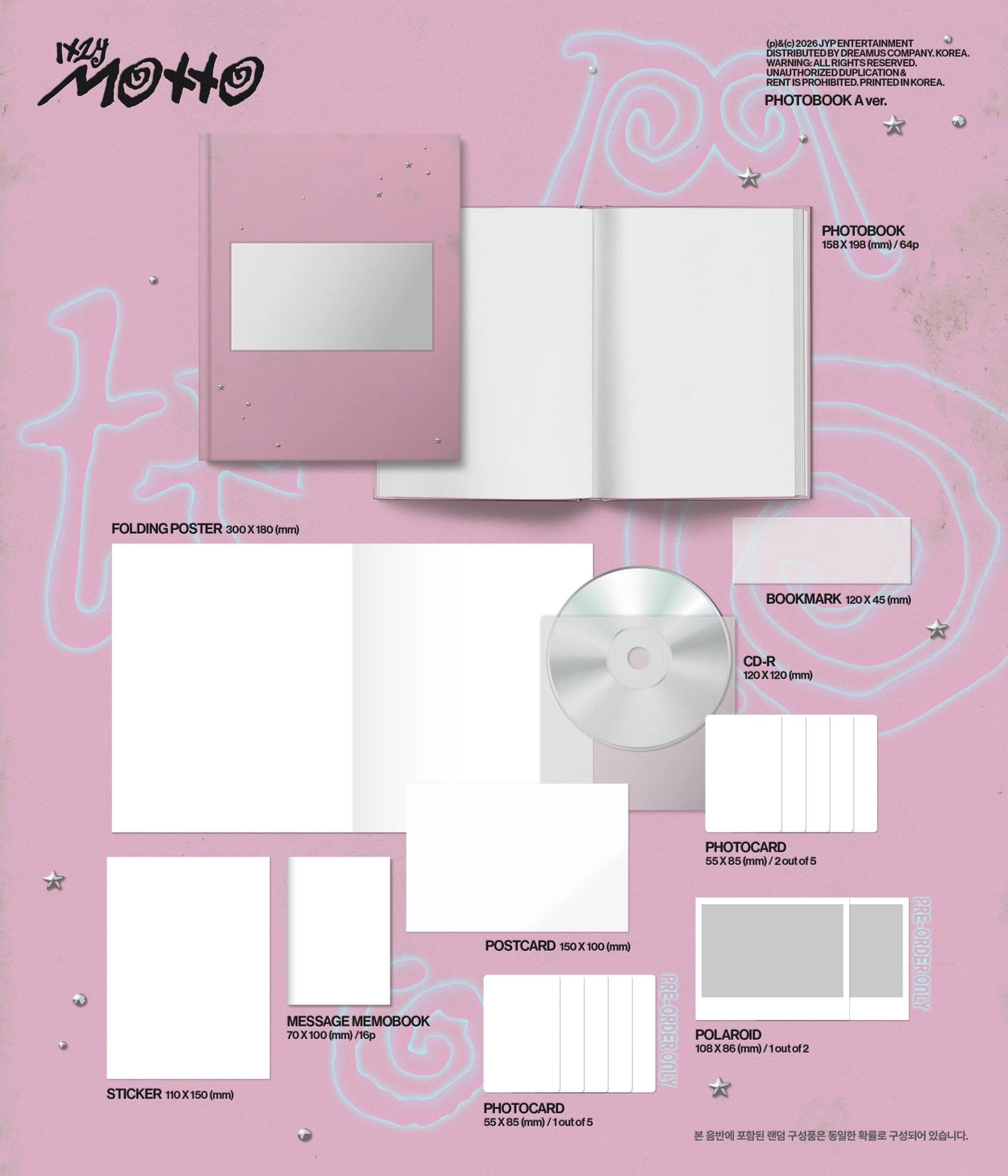 ITZY - MOTTO (PHOTOBOOK VER.)