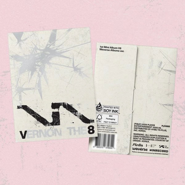 V8 (SEVENTEEN) 1ST MINI ALBUM - V8 (WEVERSE ALBUM VER.)